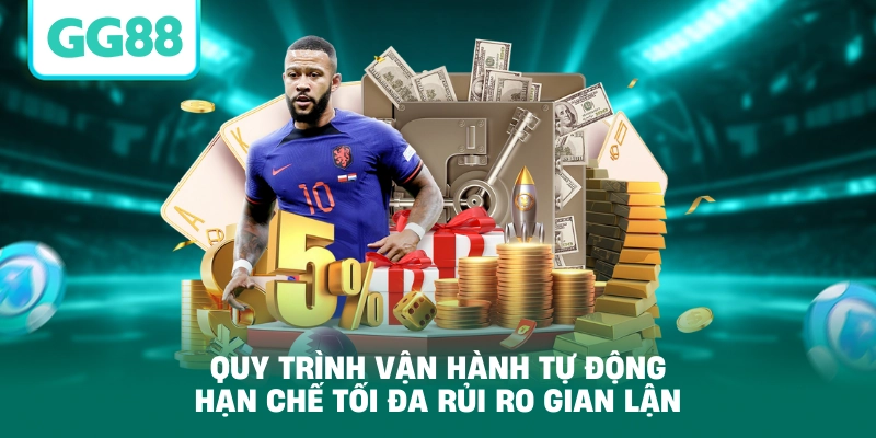 Quy trình vận hành tự động hạn chế tối đa rủi ro gian lận